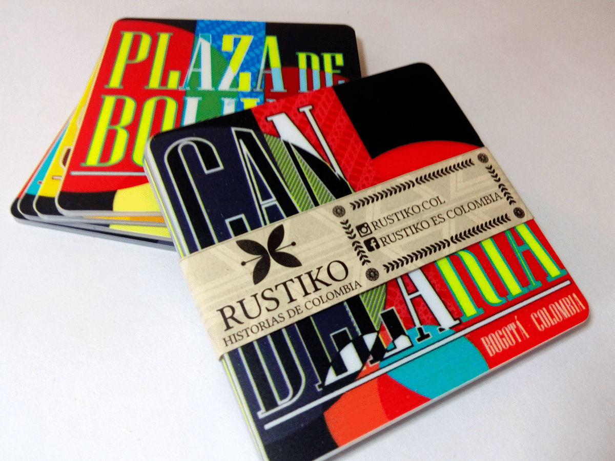 Portavasos Lugares de Bogotá - Rustiko