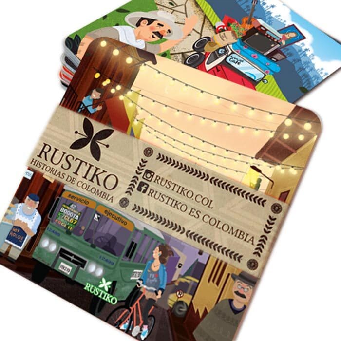 Portavasos Lugares de Colombia - Rustiko