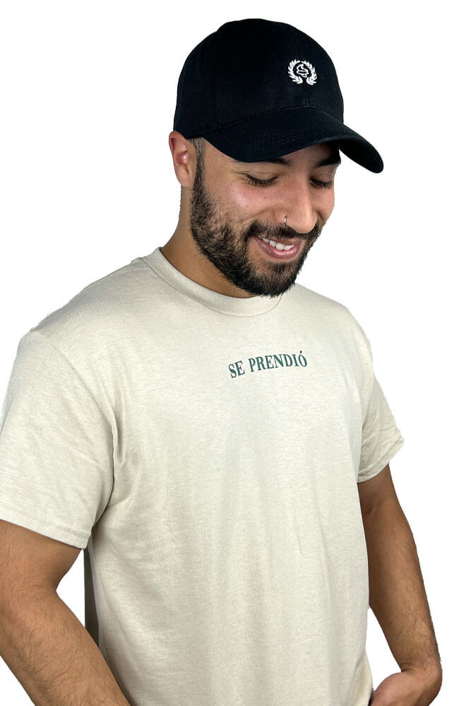 😏 Se prendió esta M*da | Camiseta beige unisex - Rustiko