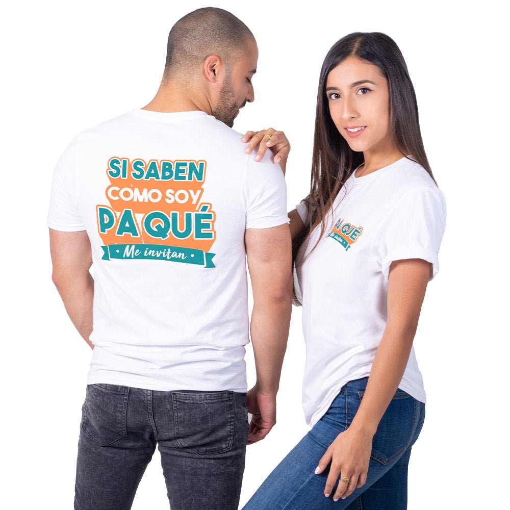 Si saben como soy | Camiseta blanca - Rustiko