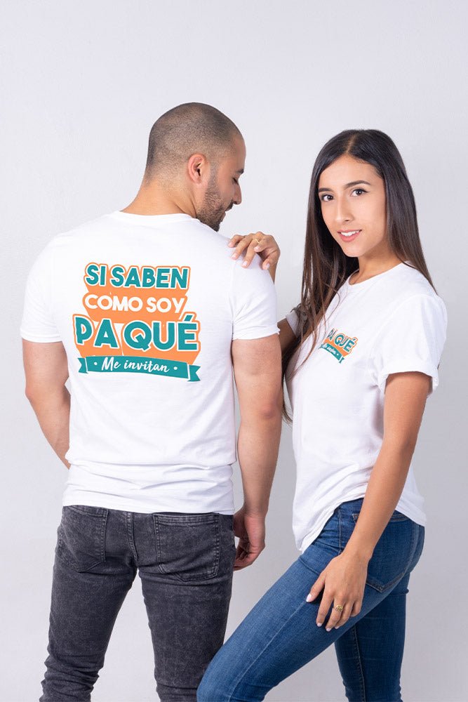 Si saben como soy | Camiseta blanca - Rustiko
