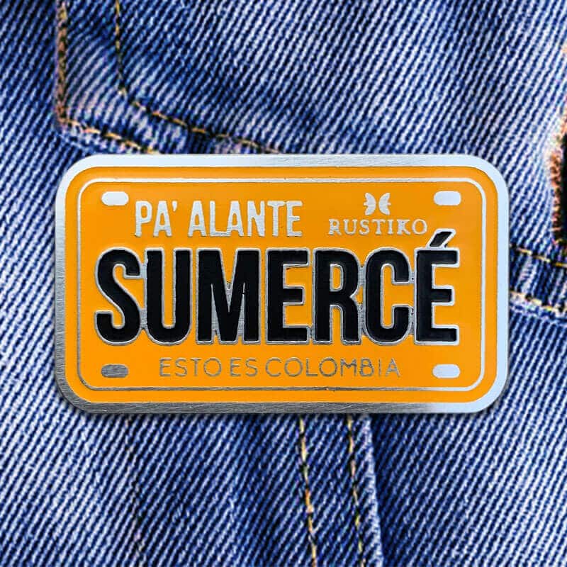 Sumercé | Pines placas - Rustiko