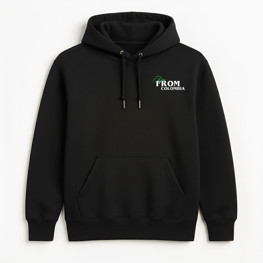 Buzo I'm From Colombia | Hoodie Algodón perchado premium con capota - Rustiko