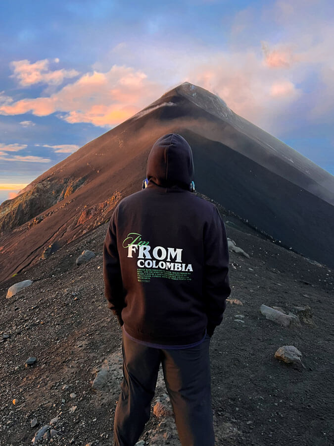 Buzo I'm From Colombia | Hoodie Algodón perchado premium con capota - Rustiko