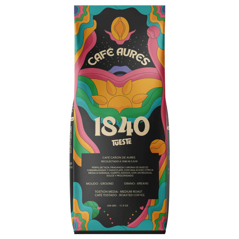 CAFÉ AURES 1840 X RUSTIKO 340gr