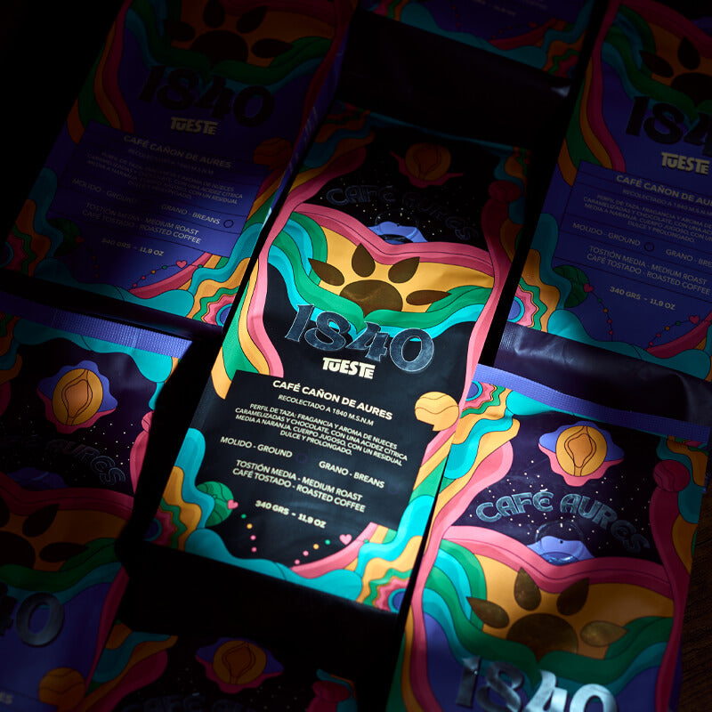 CAFÉ AURES 1840 X RUSTIKO 340gr