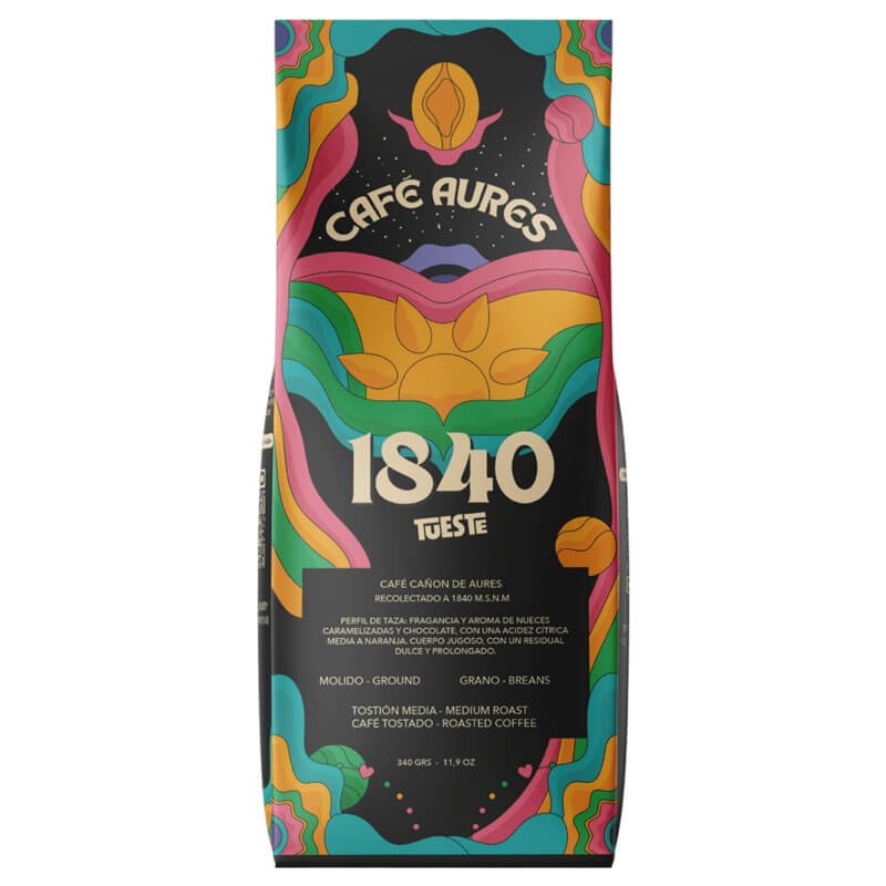 CAFÉ AURES 1840 X RUSTIKO 340gr - Rustiko