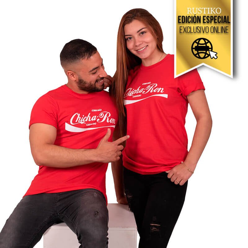 Camiseta ChichaRon Roja 🤤 - Rustiko