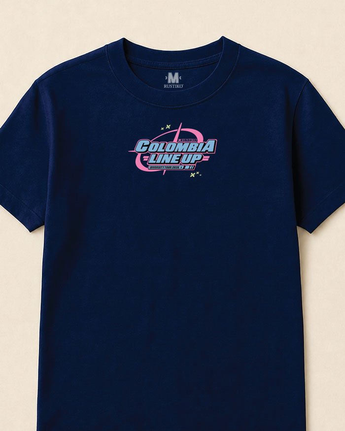 ⭐️ Colombia LineUp | Unisex Camiseta - Rustiko