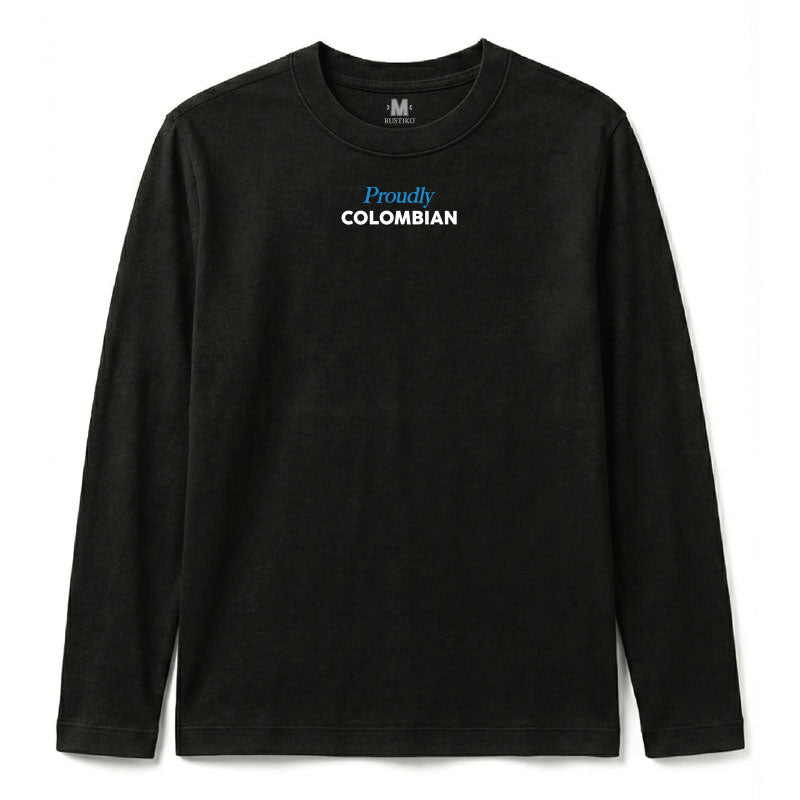 Crewneck Orgullosamente colombiano | Unisex Algodón Peinado Premium - Rustiko