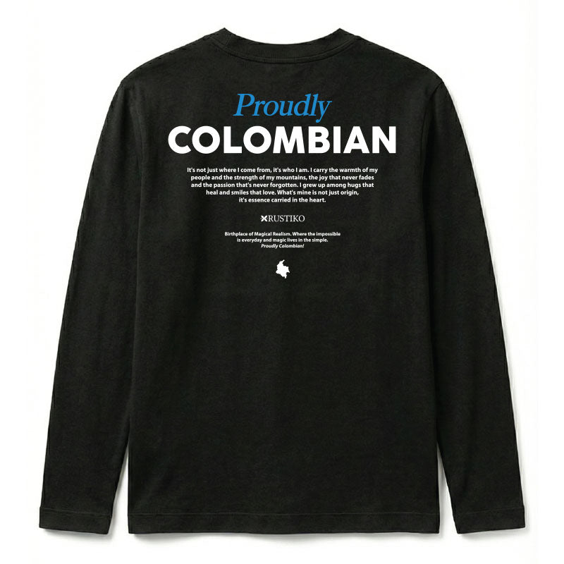 Crewneck Orgullosamente colombiano | Unisex Algodón Peinado Premium - Rustiko