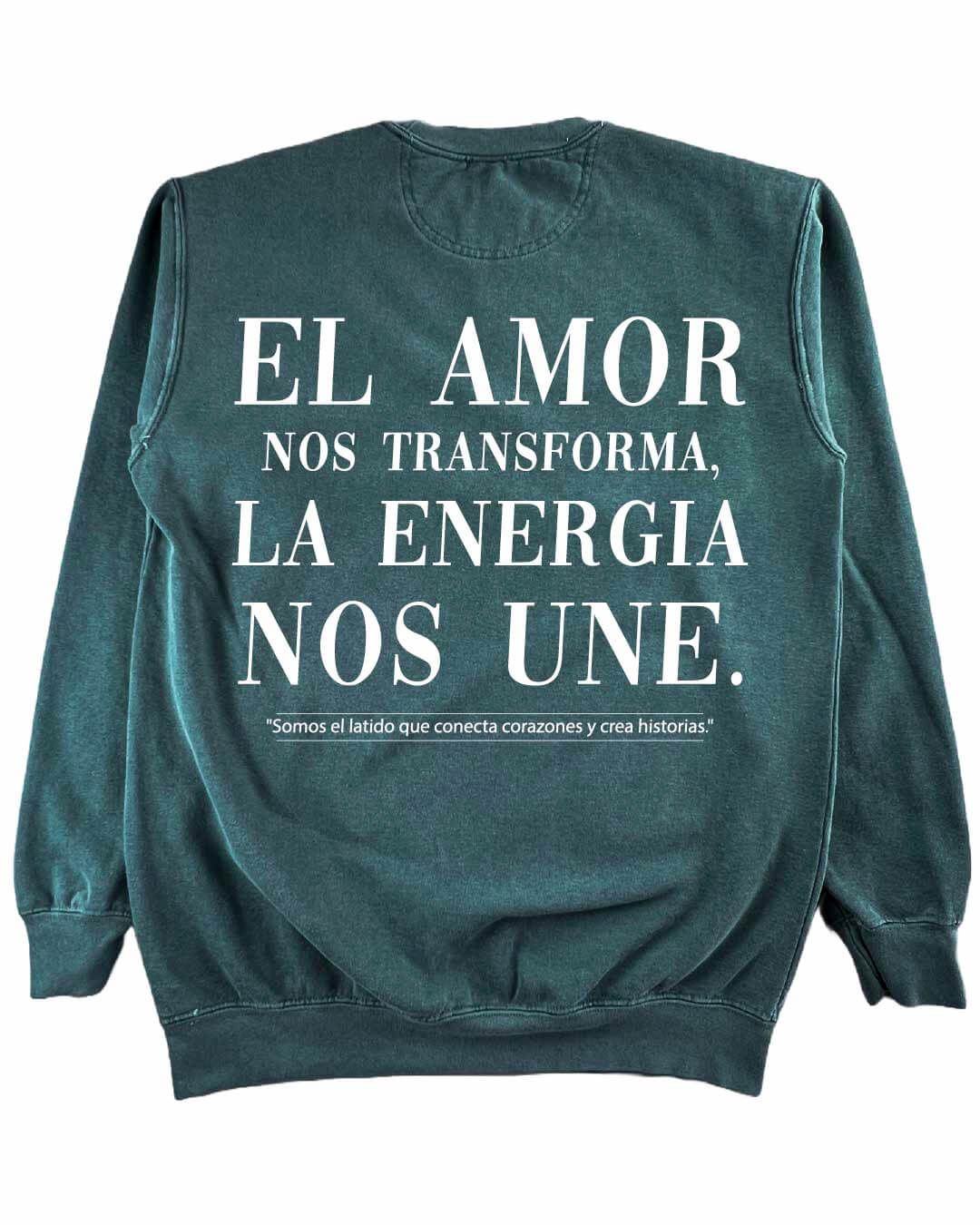 ❤️‍🔥 El amor nos transforma | Buzo acid wash - Rustiko