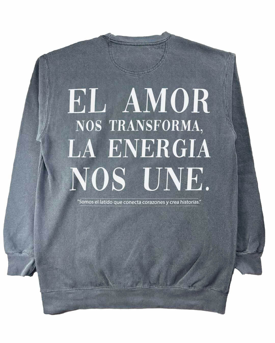 ❤️‍🔥 El amor nos transforma | Buzo acid wash - Rustiko