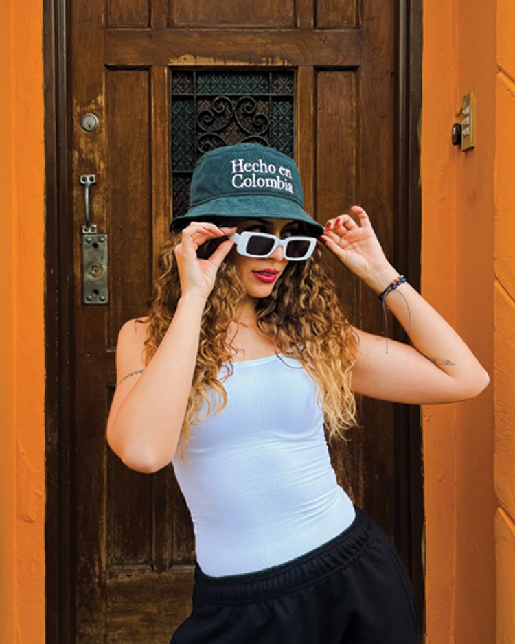 Hecho en colombia | Bucket Hat corduroy verde - Rustiko