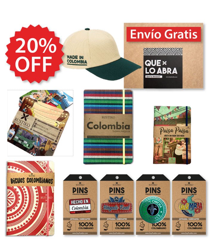 Kit esencial colombiano | Perfecto pa' llevar de viaje ✈️🇨🇴 - Rustiko