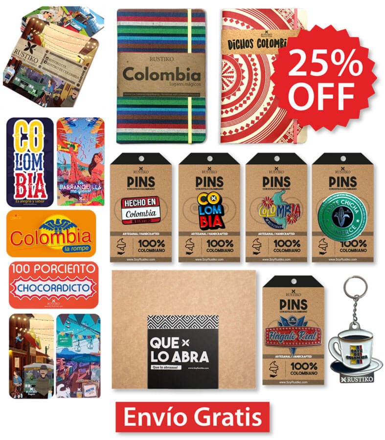 Kit esencial colombiano | Perfecto pa' llevar de viaje ✈️🇨🇴 - Rustiko
