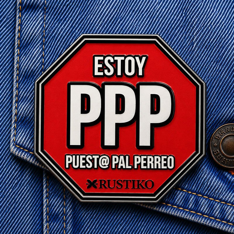 Pin Estoy PPP - Puest@ Pal Perreo 🕺💃 - Rustiko