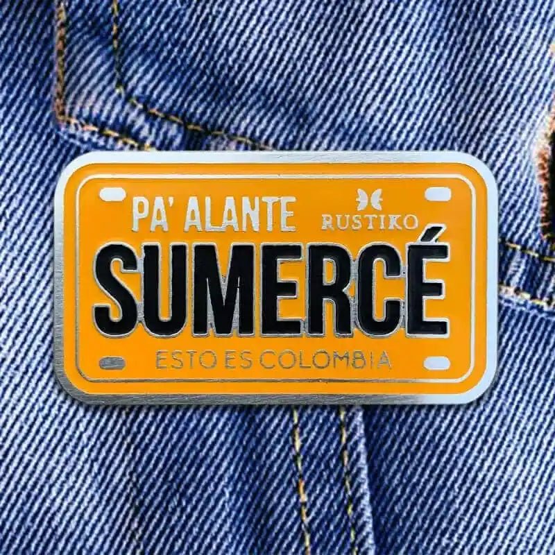Pin Sumercé | Pines placas - Rustiko