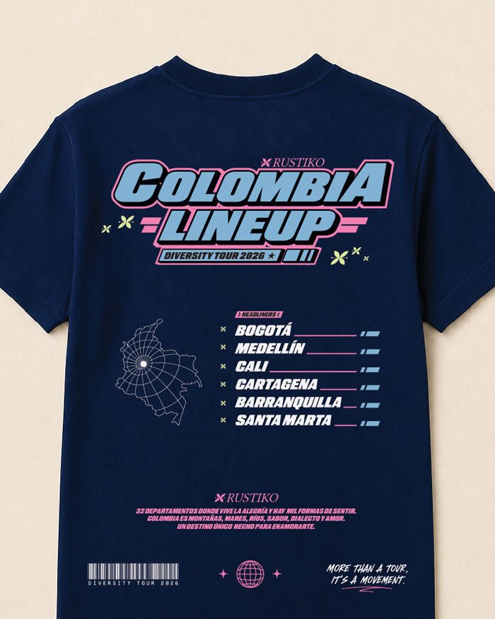 (PRE-VENTA) ⭐️ Colombia LineUp | Unisex - Rustiko