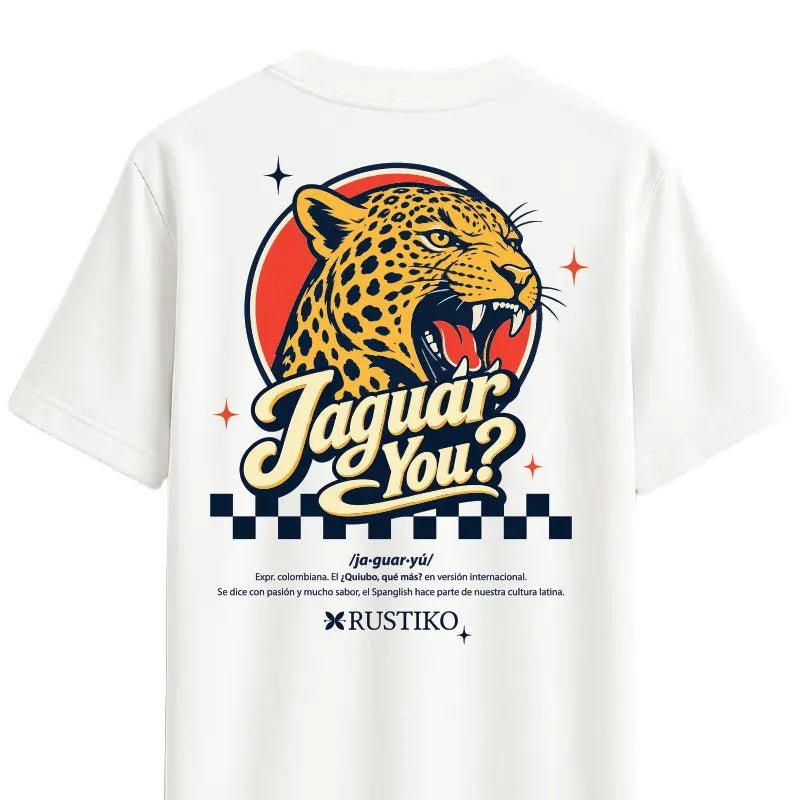 PREVENTA Camiseta Jaguar You | Unisex Rustiko - Rustiko