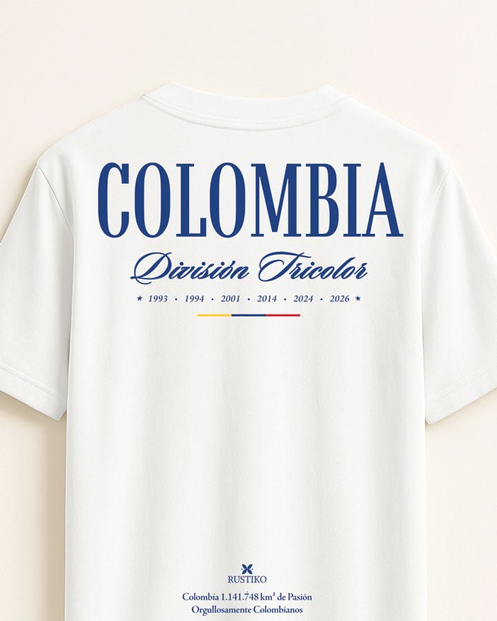 🏆 PREVENTA Camiseta "Selección Tricolor" Edición Especial Mundial 2026 | Unisex - Rustiko