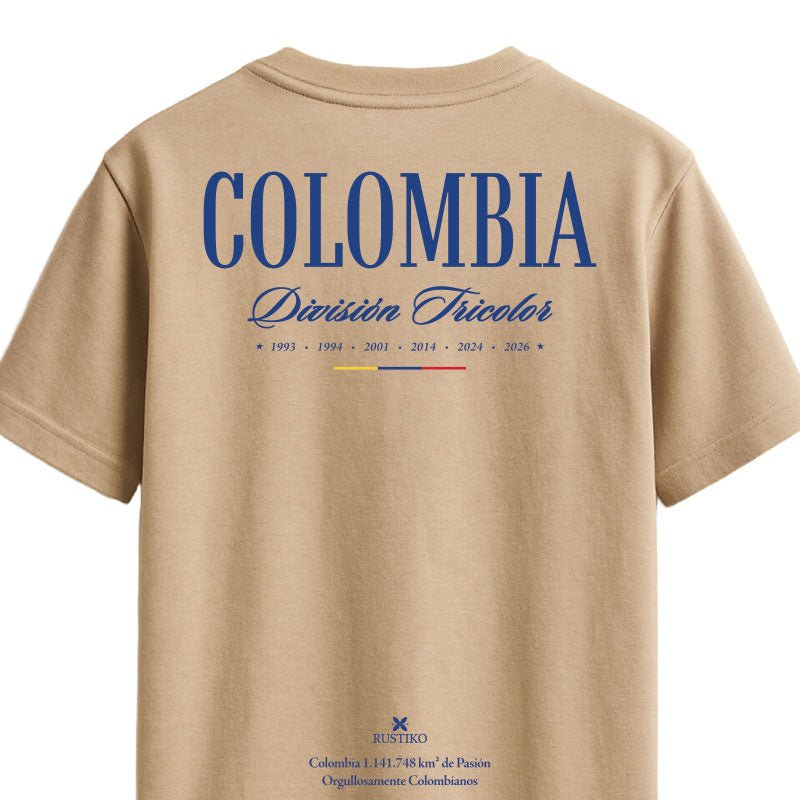 🏆 PREVENTA Camiseta "Selección Tricolor" Edición Especial Mundial 2026 | Unisex - Rustiko