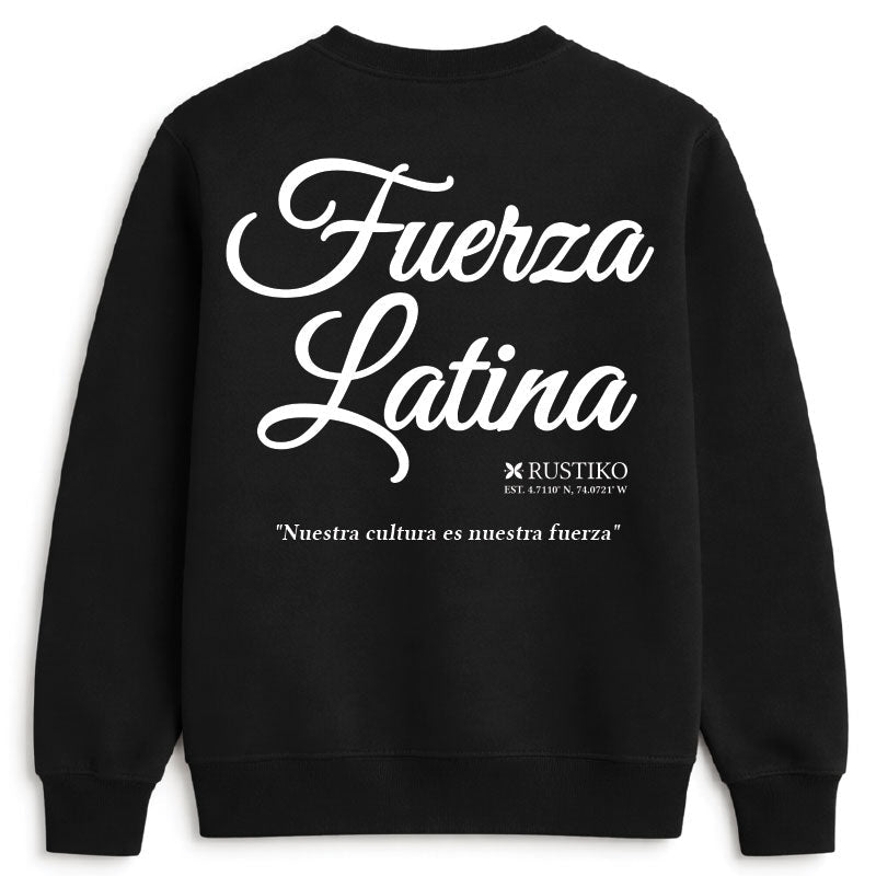 Pullover Fuerza latina | Unisex 360 gr 90% algodón - Rustiko