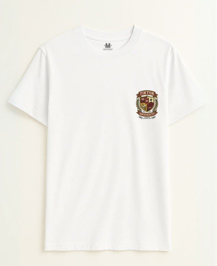 Tik Tok University | Camiseta Unisex - Rustiko