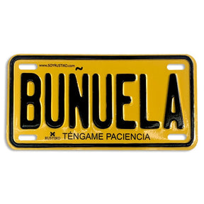 Buñuelo / Buñuela | Placa metálica - Rustiko