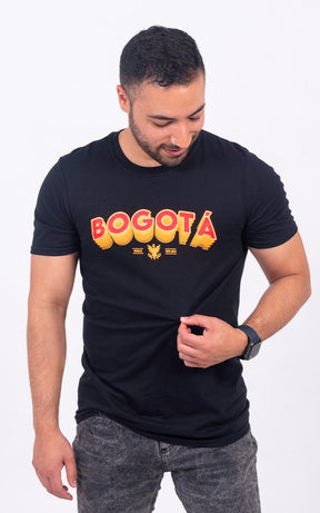 Camiseta Bogotá Color Negra - Rustiko