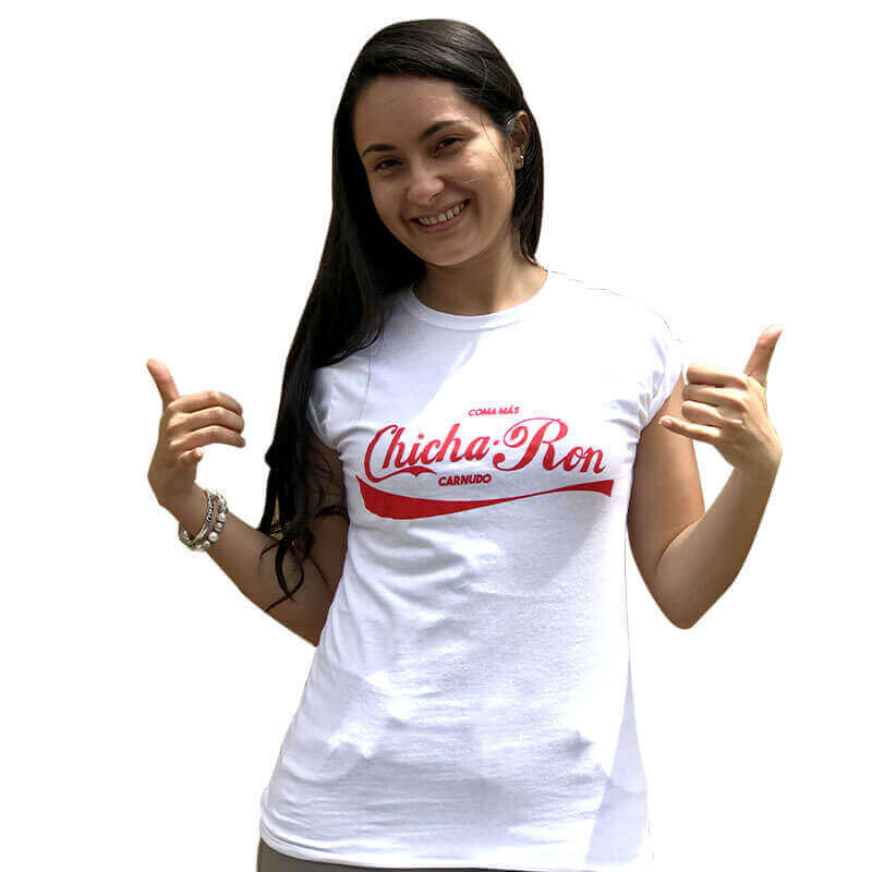 Camiseta ChichaRon Blanca 🤤 - Rustiko