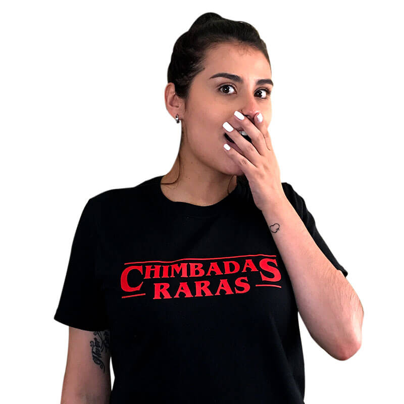 Chimbadas raras | Camiseta Negra - Rustiko