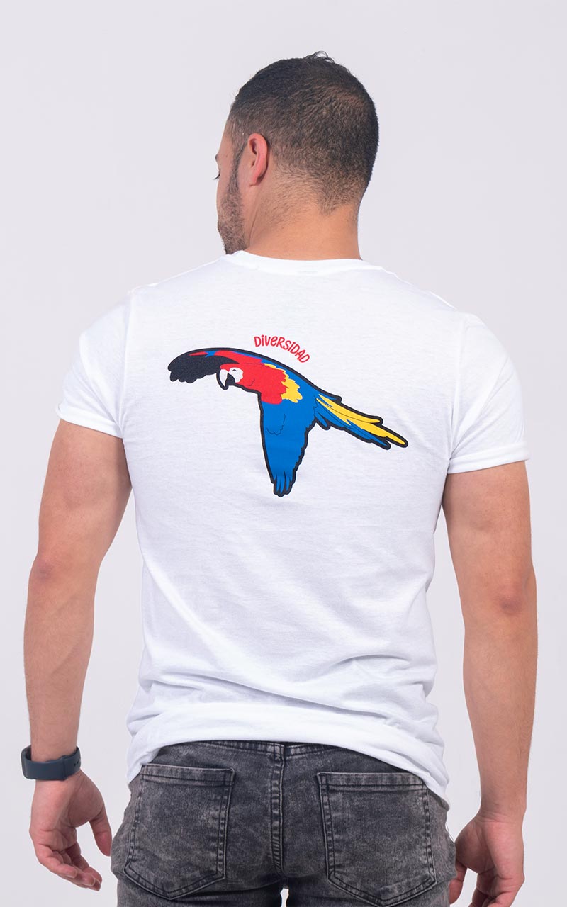 Diversidad Colombiana | Camiseta Blanca - Rustiko