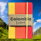 Libreta Colombia exótica - Grande - Rustiko