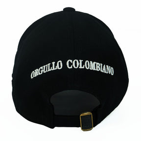Orgullo Colombiano | Gorra negra visera redonda - Rustiko