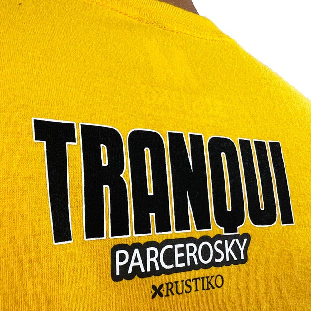 Parcerosky | Camiseta amarilla unisex - Rustiko