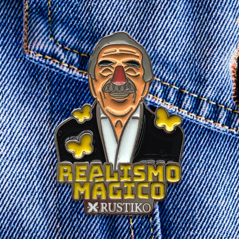 Pin Gabo | Pin Gabriel García Márquez - Rustiko
