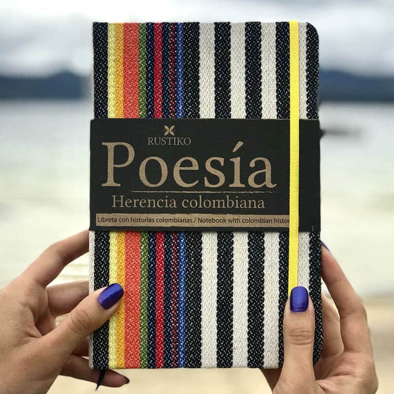 Poesía colombiana Libreta artesanal - Rustiko