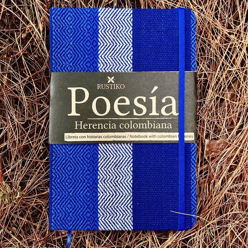 Poesía colombiana Libreta artesanal - Rustiko