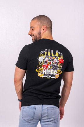 Pola | Camiseta Negra - Rustiko