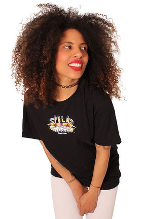 Pola | Camiseta Negra - Rustiko